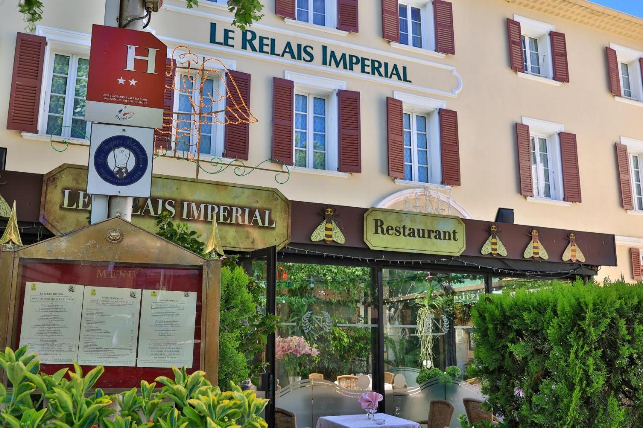 Logis Le Relais Imperial Hotel Saint-Vallier-de-Thiey ภายนอก รูปภาพ